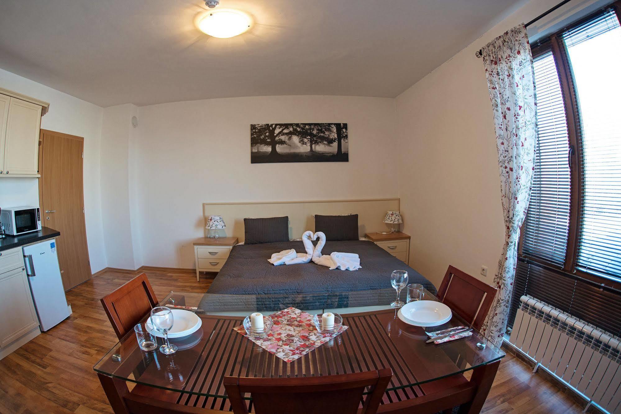 Mountain View Resort Studio Bansko Bagian luar foto